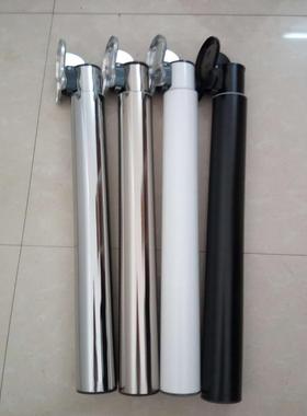 H47折叠缩伸桌腿H47柜支架厨脚支撑腿吧台脚支撑桌脚柱吧台柱