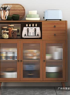 茶茶水柜餐柜子储MYJ物柜客厅靠墙置物轻奢柜柜置物架小收边纳备