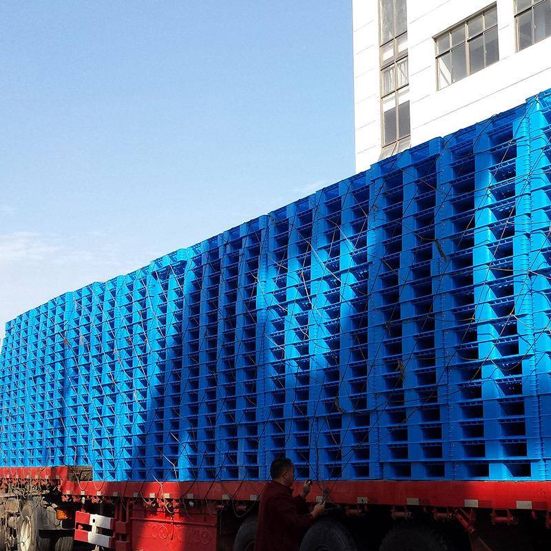 林田字塑料托盘1111/120叉车周转8冷链加厚板田字网格塑KEY辉料托