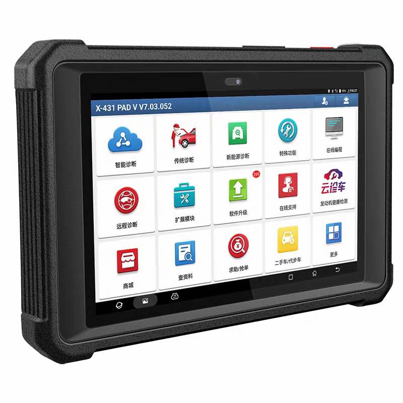 元征X-431PADV5故障诊断汽车器带C端通用故障诊断仪OBD