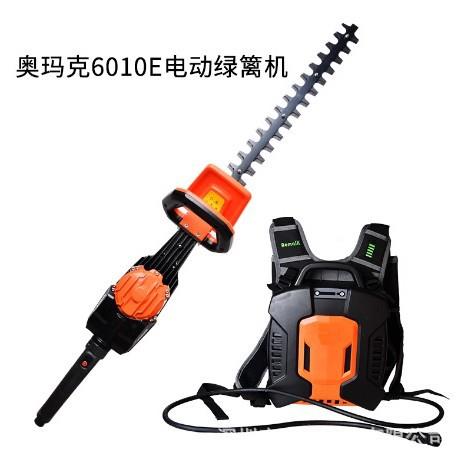 奥克双刃电茶树VLZ修剪机6010E无刷锂电绿篱机背负玛式园林修枝动