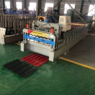 全自动压瓦机 双层800/970设备仿树脂琉璃瓦机彩钢设备琉璃瓦机