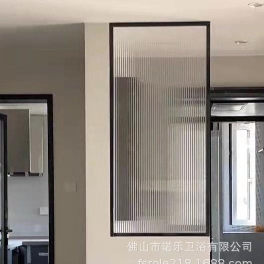 浴房型折叠门小户型浴屏简易整59体卫l生间玻淋璃干湿分离隔断