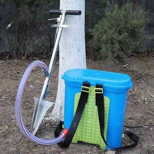 农用果树施肥器土下根部施肥追肥器干粉颗粒化肥入土施肥点肥器