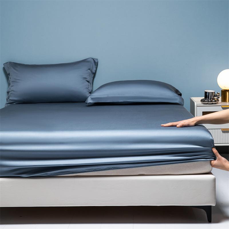 高端10支长绒单DC-20230棉0笠单件纯棉全棉纯色床床罩床床垫保护