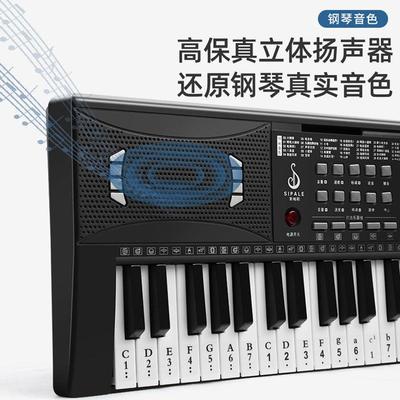 【家直销】SRR厂充电能61键电多智功能子琴初学者成年人儿1童入门