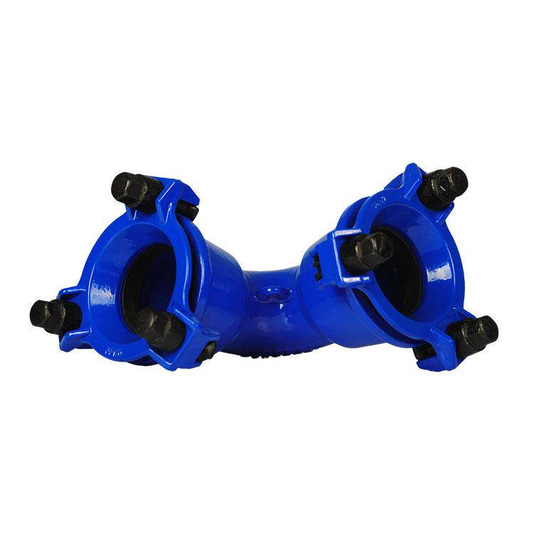 山西管源盛球墨铸蚀铁EX管头件组合耐腐90度弯直管EX管件三通球铁