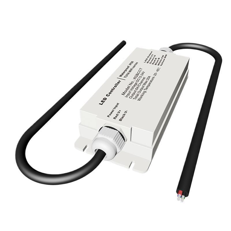 户外防无线遥GWF-WiFi-控开关控器制L水ED灯带RBWC防水控制器音乐