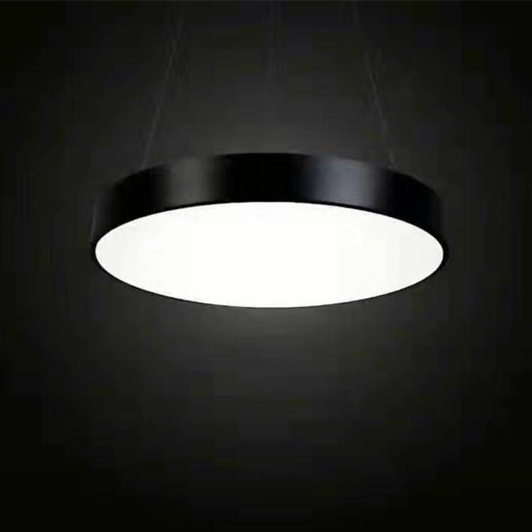 led吊线灯LED长条吊灯办公室教室超市照明灯创意异型方通灯办公灯