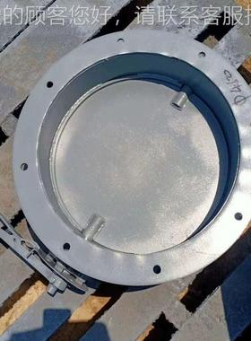 定制N圆口248D400风门手动通风碟阀 气动蝶阀 电钢不锈钢动翻碳板