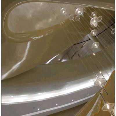 广东前台RG型专业天自有团队定制花办公室展厅会所造吊顶G石膏板