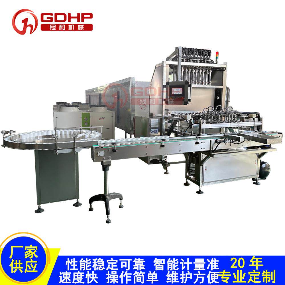 全自动固体香膏灌装机凡士林除臭剂清新剂恒温灌装冷却凝固生产线
