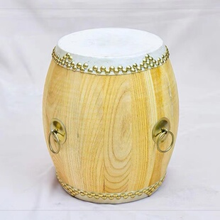 椿木鼓白茬大鼓战鼓原木色鼓寺院鼓