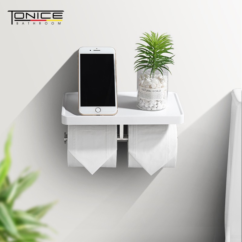 出色纸巾架不锈钢纸巾架卫生间厕纸架多功能免打孔卷纸置物架简约