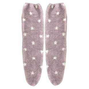 连袜护膝保暖老寒腿老年人膝盖关节防寒凉孕产妇连脚加长睡眠袜套