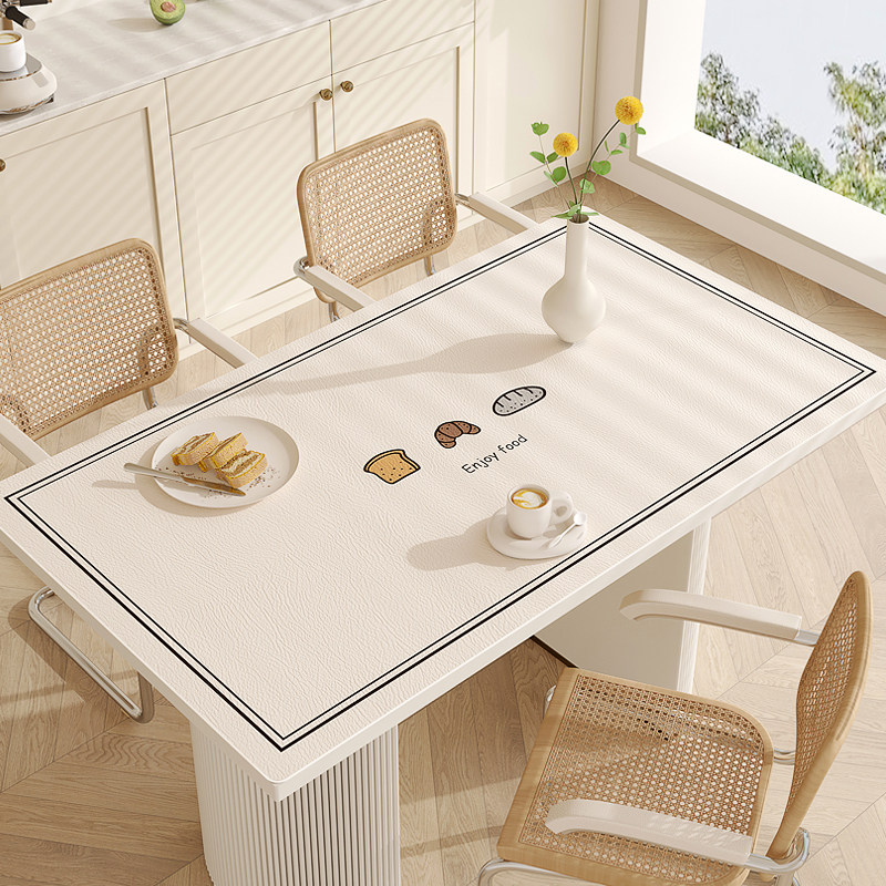 防水防油免洗防烫餐桌桌垫简约现代皮革桌垫餐桌台布茶几防滑垫子,居家布艺,桌布,淘宝优惠券,粉丝福利购,淘宝优惠卷