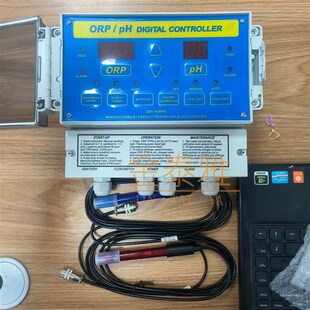 游泳池自动水质检测仪蓝白投药泵660自动投药器泳池用投药计量泵