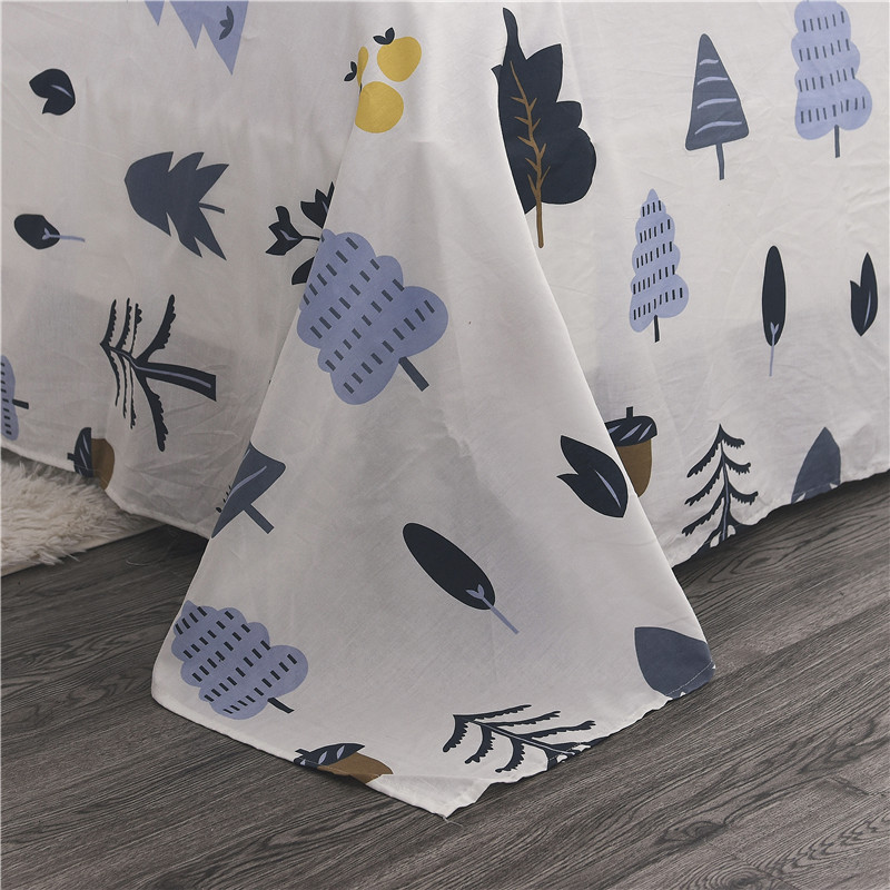 卡通床单单件可爱双人一米五的全棉被单学生床单定制订做垫单