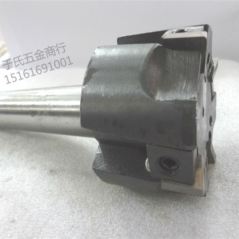 常州莫氏4#  可转位面铣刀盘压块式75  四方刀片 常州铣床刀盘