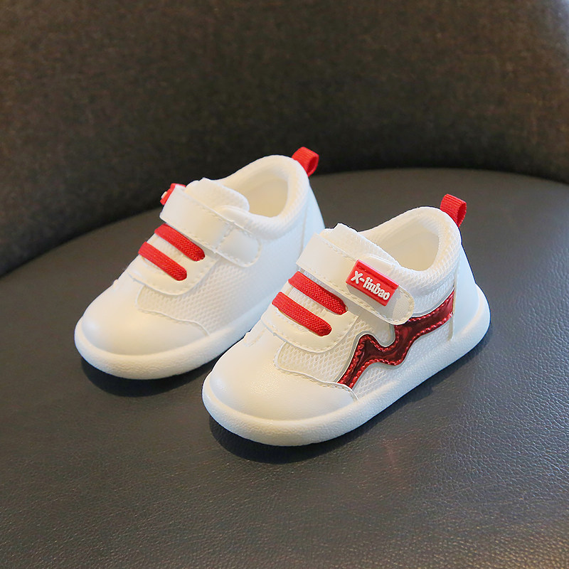 秋季幼儿学步鞋子1-3岁2防滑软底婴幼儿学步鞋男小童机能鞋女单鞋