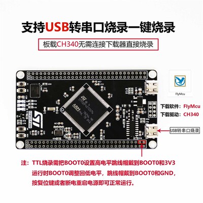 STM32F427ZGT6最小系统板 核心板ARM开发板 STM32 F4单片机工控板