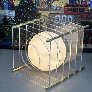 夜极简亚力千计层灯灯卧室氛663围灯克古风客厅玄关民宿送礼设师