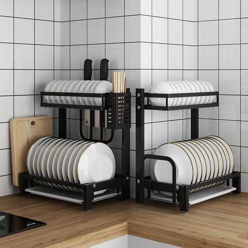 跨境用免打fd-016厨房用收纳架多功能304不锈钢调家品料架厨孔具