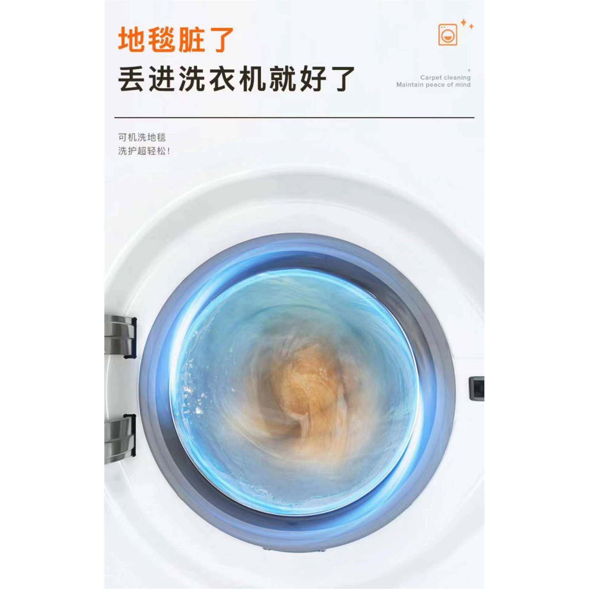 跨境地毯客厅波床轻奢家用地垫卧室复古风边可折叠039风水斯洗