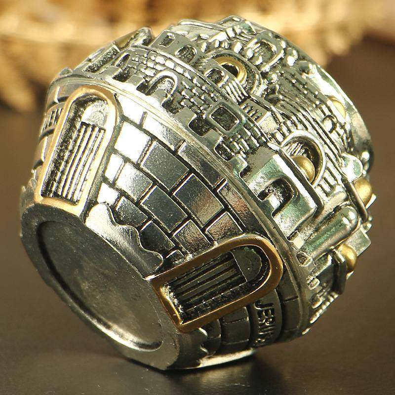 跨境以色列耶路撒冷之门烛台 亚马逊工艺品摆件 犹太教蜡烛台