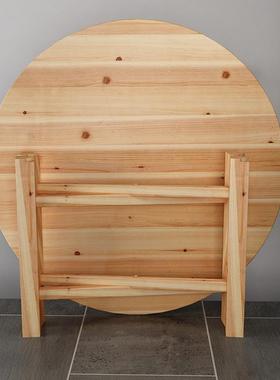 实木圆形餐桌椅组合加RKM厚折叠带餐转盘酒大圆桌面宵板厅饭店店