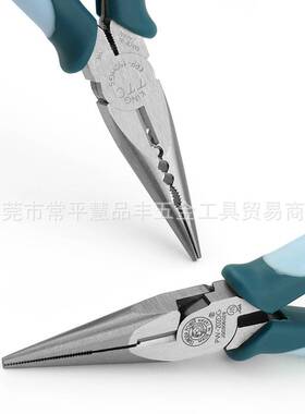 皇牌角田TTC电工尖嘴钳PRP.RP多功能6寸8寸压线剥线弹簧KRP150HGS