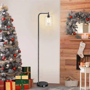 客复古落地灯厅卧室床头沙发式边美式工业645风跨款境亚马逊爆立