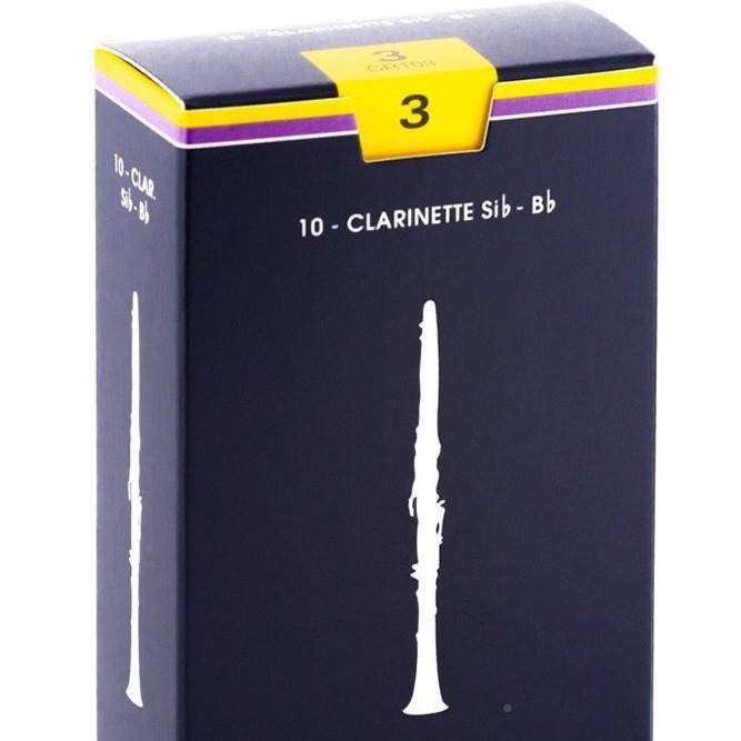 法国单簧管哨片盒VandornXYQ黑管哨片e蓝降B调10片装