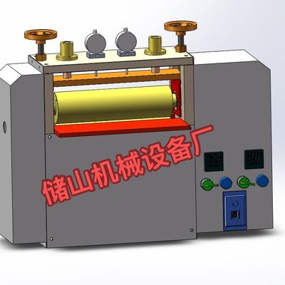 手动机试验室机对双包机牵引对胶贴加热胶滚筒压料压覆膜拉料机辊