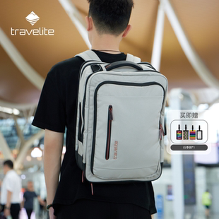 德国travelite Crosslite行囊系列背包双肩包旅行包电脑包送男友