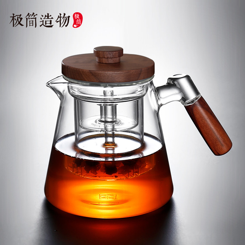 新款大容量泡茶家用玻璃过滤蒸茶壶黑晶炉围炉煮茶器泡茶炉茶具套,餐饮具,茶壶,淘宝优惠券,粉丝福利购,淘宝优惠卷