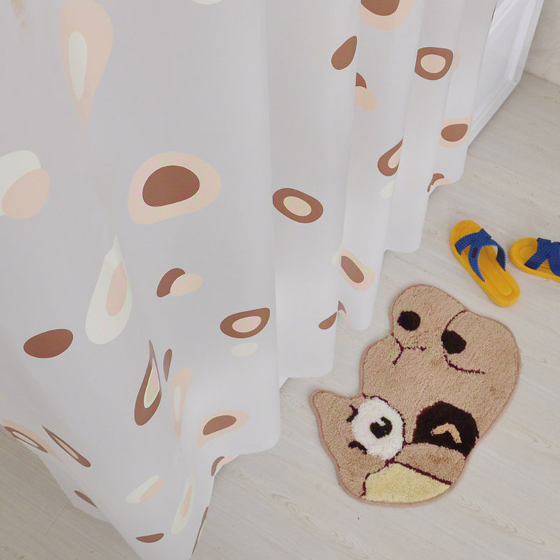 卫生间窗帘防水加厚防霉浴帘套装免打孔浴室淋浴挂帘子布隔断门帘,家庭/个人清洁工具,浴帘,淘宝优惠券,粉丝福利购,淘宝优惠卷