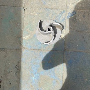 立式污水泵泥浆泵污泥泵离心泵清淤泵长杆泵配件国标叶轮75NWL