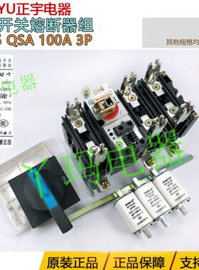 10 熔断器H1H宇电500H  3Z A10器 -正UNYAQ隔离开关含熔体 组/S