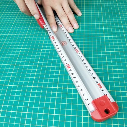 美工尺防护广告尺铝m合金尺子工具设备直尺防滑t形直尺kt板裁切尺