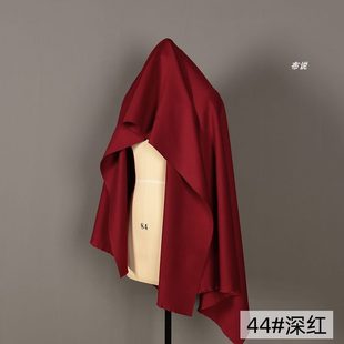 彈力面料全棉 40羅馬面支錦 宮布料紅色厚四紅色純棉墻 棉針織棗款