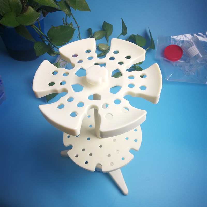 移液器架枪架f圆盘吸管架移液管架组合吸管架ABS材料底盘金属加重