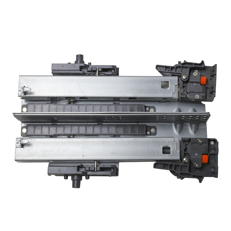 DTC东泰FF80抽屉隐形反弹滑轨抽屉轨道免拉手抽屉托底轨反弹轨