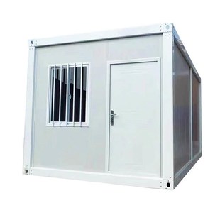 新品 住人活移动彩房岗亭房防屋工地公阳光动L板房办可拆卸火钢板