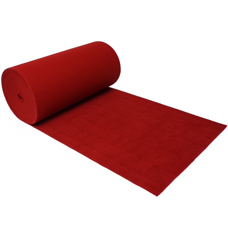 拉绒红地毯舞台加厚防滑迎宾开业家用满铺结婚庆长期使用会展起绒