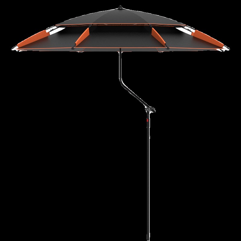 户外露营伞露营车遮阳伞海边沙滩海滩天幕野餐太阳伞摆摊专用雨伞