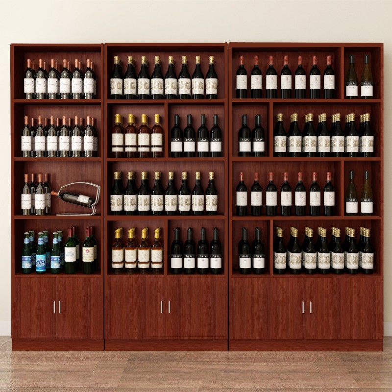 超市展柜玩具洗化品烟酒展示y柜陈列柜货架货柜红酒柜产品柜书柜图片