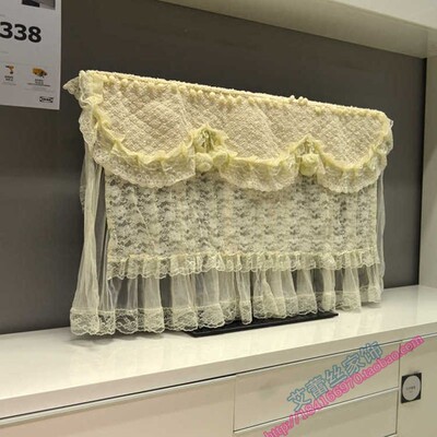 包邮蕾丝液晶挂台式电视机罩42/47/50/52/55/N60/65/75寸防尘罩套