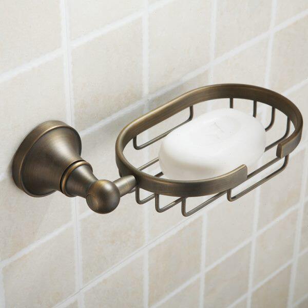 肥皂架欧式置物架 复古网皂  浴室仿古铜黄铜铜肥皂架仿古 肥皂盒