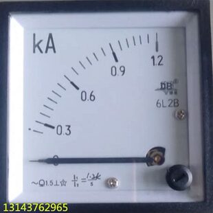 12062电表 广东 德 德庆BAD表A交流电流表有限制造K 1.20